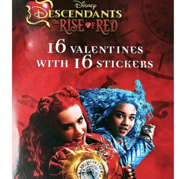 Disney Other - Descendants 4 Valentine Cards Rise of Red 2 boxes